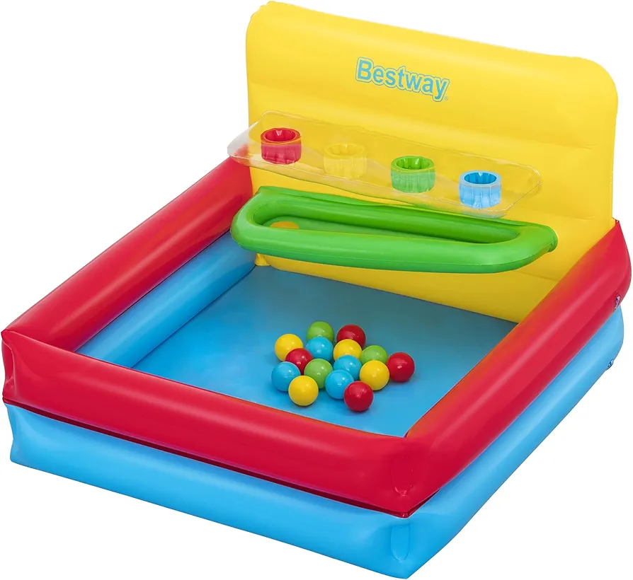 Bestway Sort 'n Play Inflatable Ball Pit with 15 Play Balls