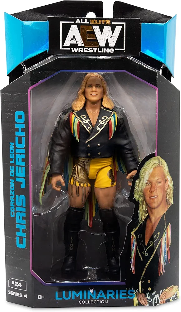 Ringside Corazon de Leon Chris Jericho - AEW Unmatched Series 4 Toy Wrestling Action Figure