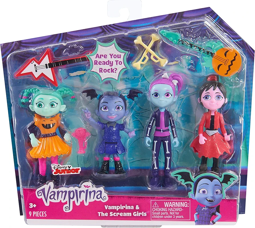 Just Play Vampirina & The Scream Girls Set Dolls