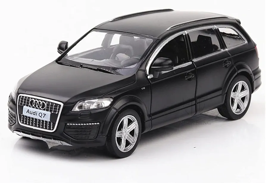 Scale model cars for Audi Q7 Simulation Alloy Model Pull Back Children's Toy Car 1/36 Toy Car Model