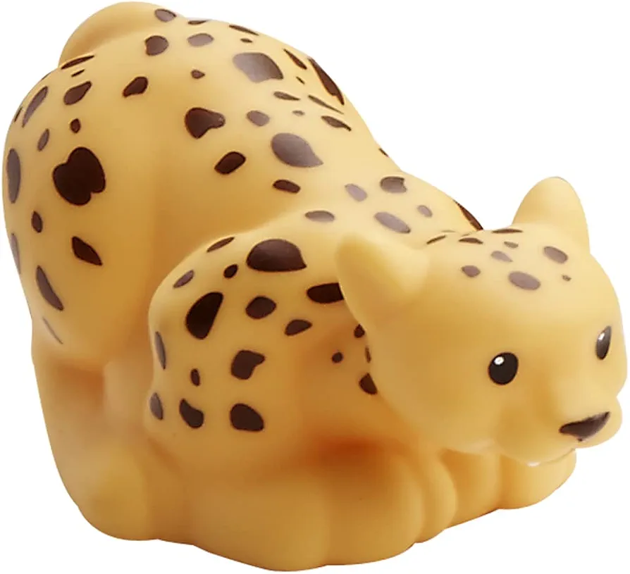 Replacement Part for Fisher-Price Little People Zoo Animal Collection Playset - DKN66 ~ Replacement Cheetah Figure