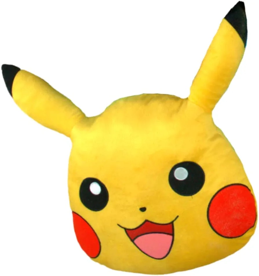 Pokemon Pikachu Anime Kids Bedding Super Soft Plush Cuddle Pillow Buddy, One Size, By Franco