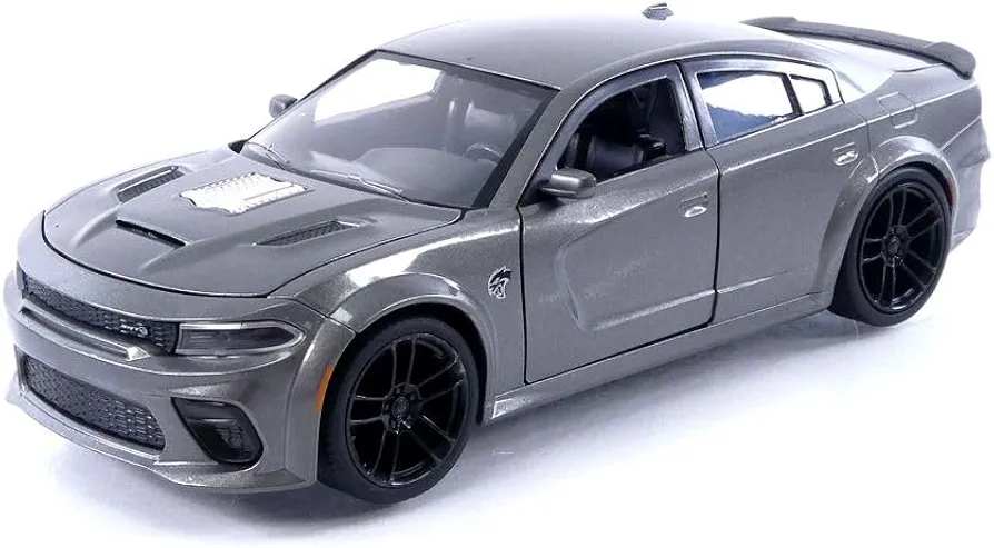 Fast & Furious Fast X 1:24 Dom's 2021 Dodge Charger SRT Hellcat Die-Cast Car, Toys for Kids and Adults