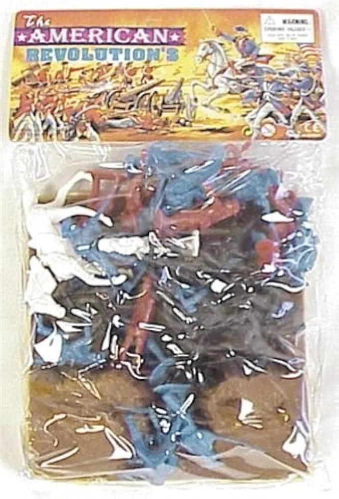 54mm Revolutionary War Embankment & Figure Playset (Bagged) by Americana Souvenirs by Americana Souvenirs