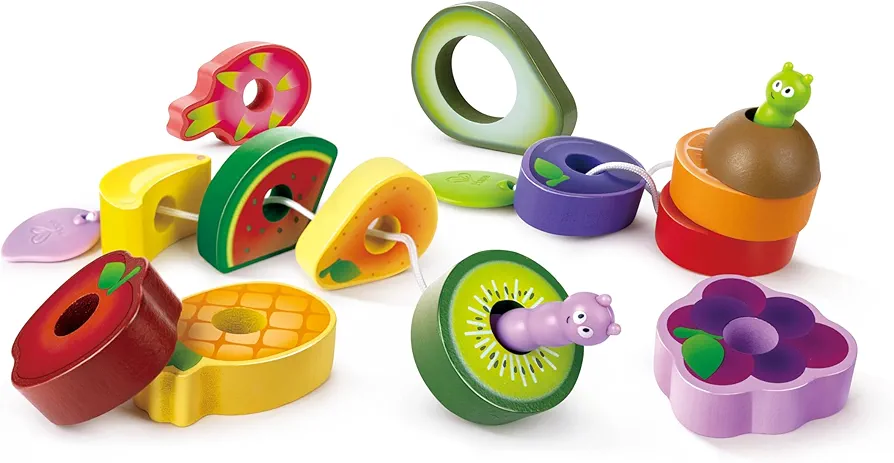 Hape Caterpillar Fruit Feast Playset