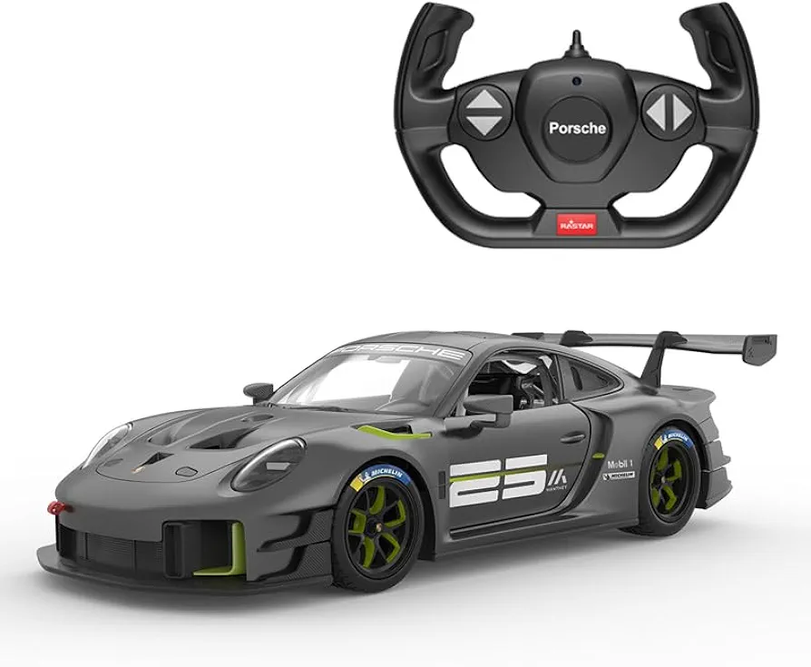 Rastar, FMT RC Car 1/14 Scale Compatible with Porsche 911 GT2 RS Clubsport 25 Radio Remote Control R/C Toy Car Model Vehicle for Boys Kids