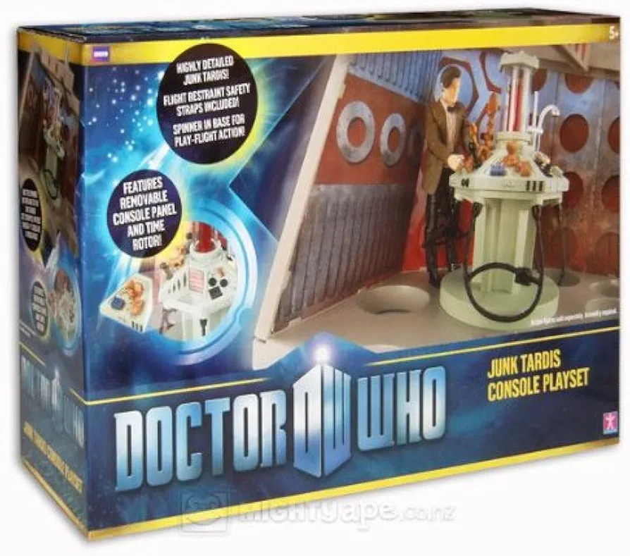 Doctor Who Junk Tardis Console Playset (Figures Sold Separately)