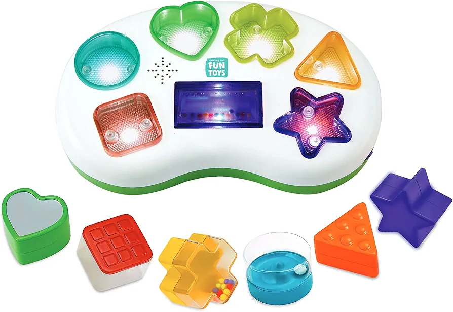 Lights & Sounds Shape Sorter Designed for Children Ages 9+ Months,Multi