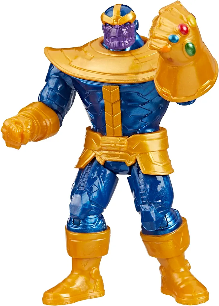 Marvel Epic Hero Series Thanos Deluxe Action Figure, 4-Inch-Scale, Avengers Super Hero Toys for Kids 4 and Up