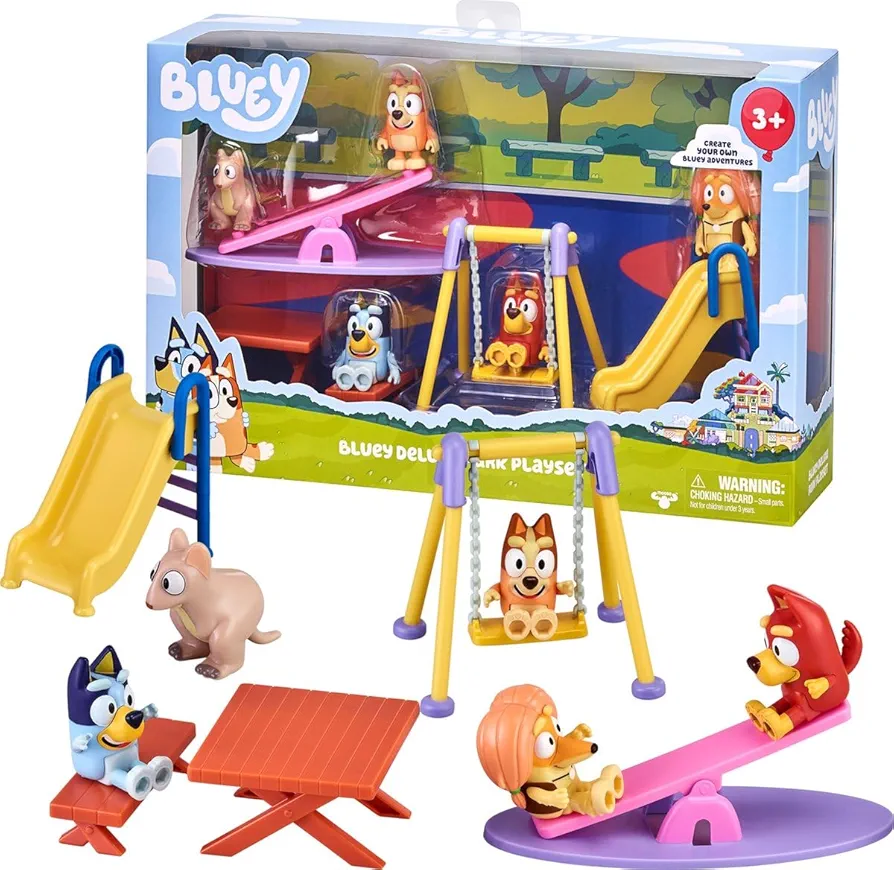 Moose Toys LLC Bluey Deluxe Park Playset