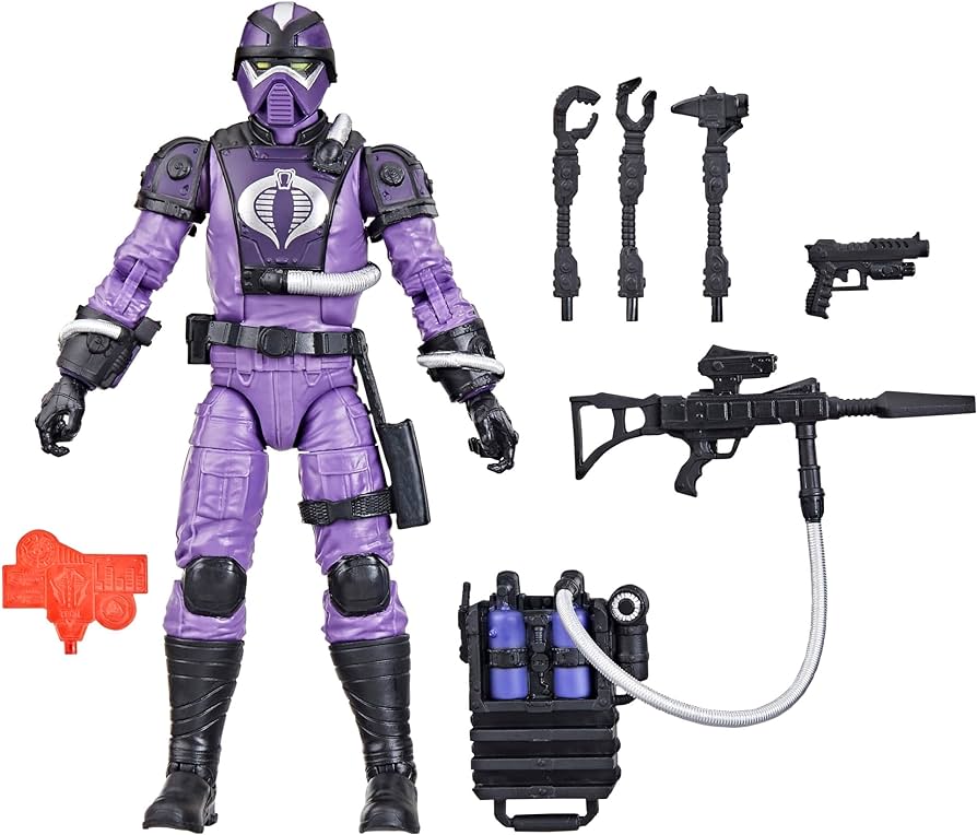 G.I. Joe Classified Series #117, Techno-Viper, Collectible 6-Inch Action Figure with 8 Accessories