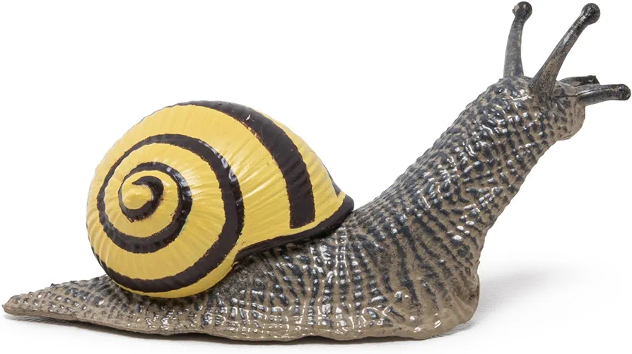 Papo -Hand-Painted - Figurine -Wild Animal Kingdom - Grove Snail -50285 -Collectible - for Children - Suitable for Boys and Girls- from 3 Years Old, Multicolor