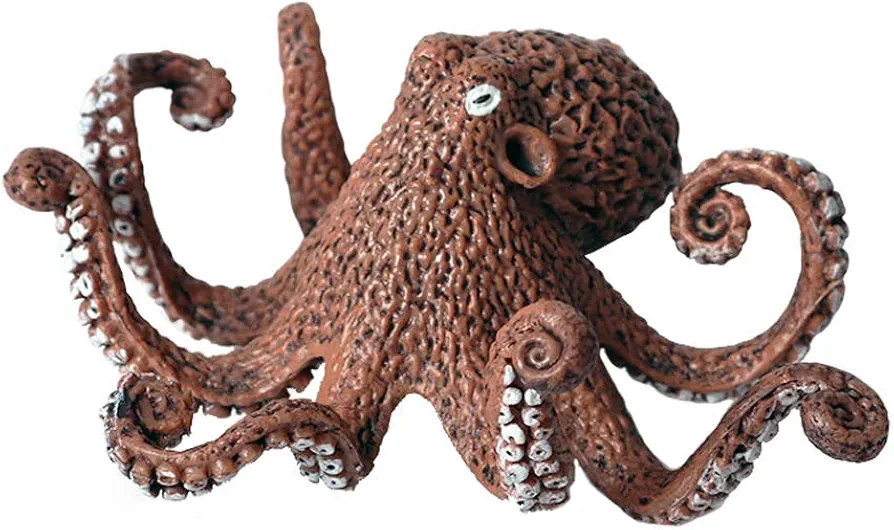 HOMNIVE New Octopus Figures - Realistic Animal Figures Pretend Play Toy - Learning Educational Toy Christmas Birthday Gift Cake Topper Teacher Rewards for Kids Children