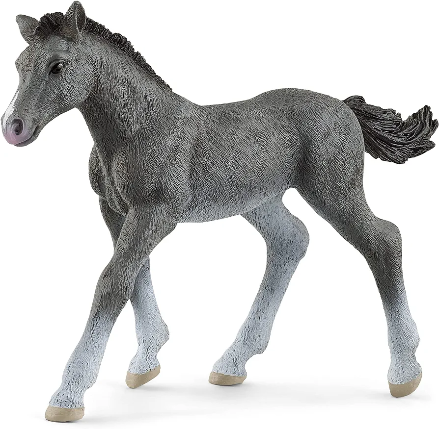 Schleich Horse Club, Realistic Horse Toys for Girls and Boys, Baby Trakehner Foal Toy Figurine, Ages 5+