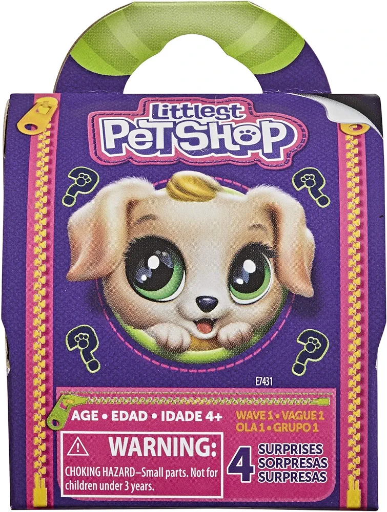 Littlest Pet Shop Tiny Pet Carrier Toy, Lots to Collect, Ages 4 and Up