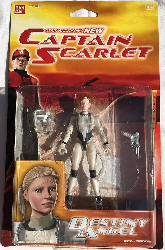 New Captain Scarlet Action Figures - Destiny Angel