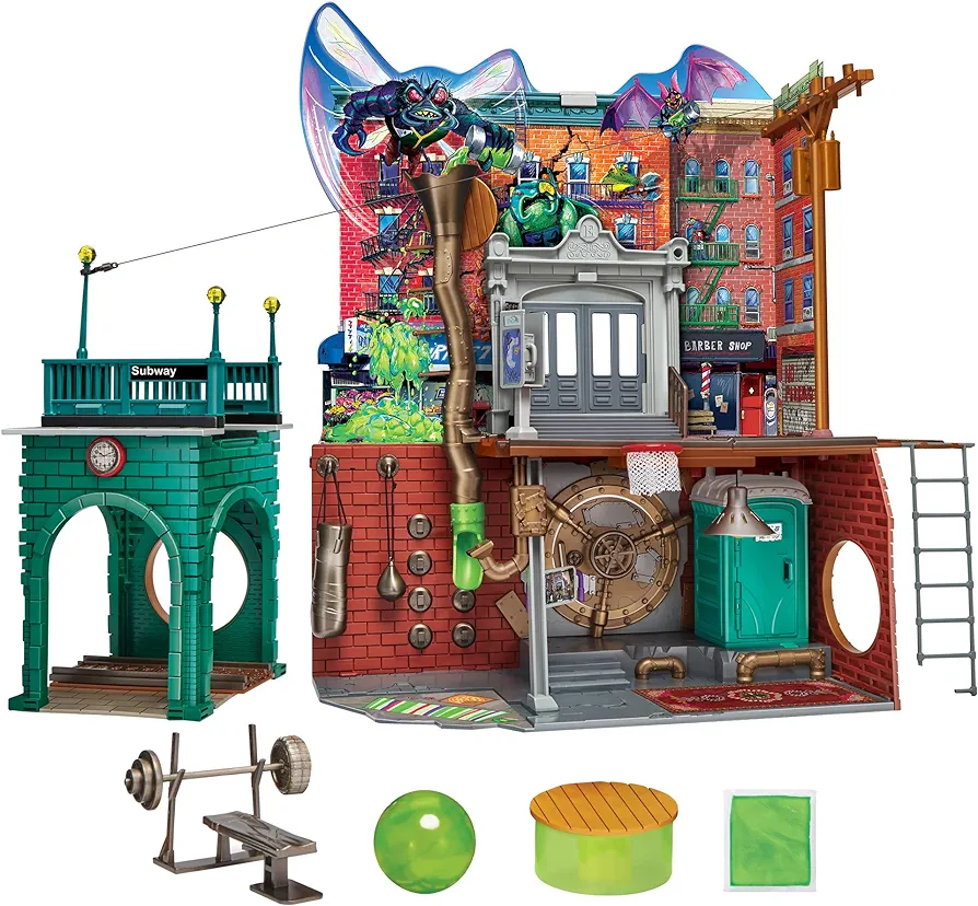 Teenage Mutant Ninja Turtles: Mutant Mayhem Sewer Lair Playset by Playmates Toys