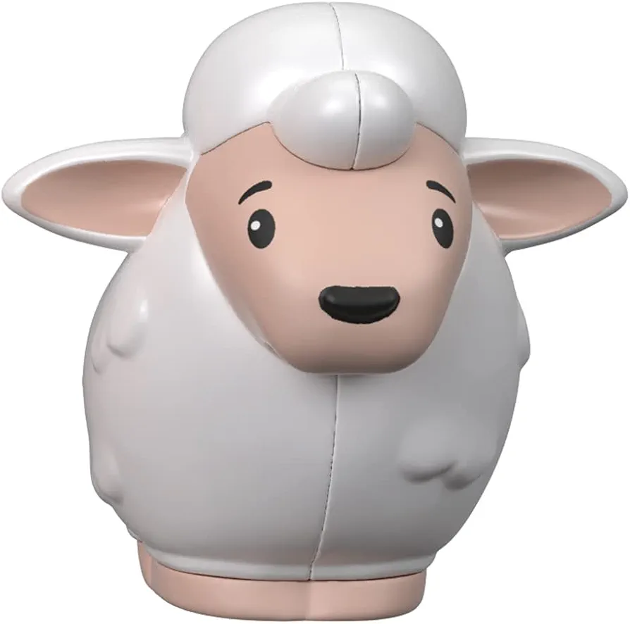 Replacement Part for Fisher-Price Little People Farm Animal Friends Playset - GFL21 ~ Replacement White Sheep Figure