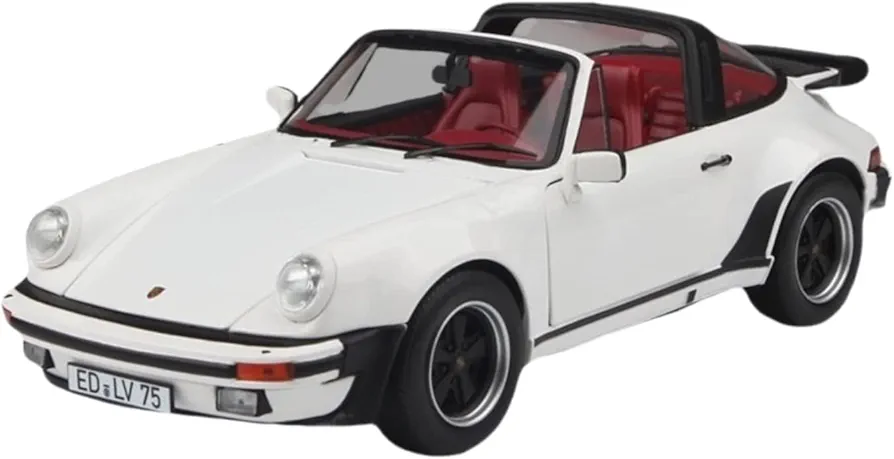 Scale model cars for Porsche 911 1987 1：18 Casting Car Model Children's Pullback Car Toy Car Toy Car Model