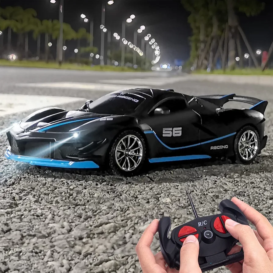 Remote Control Car Drift Rc Car with Led Light, High Speed Race Drift, Shockproof, Kids' Electric Vehiclesc Kids Toys Car Rc Cars for Boys Age 8-12 Rc Stunt Cars Sensory Toys Cool Stuff Gifts for Boys