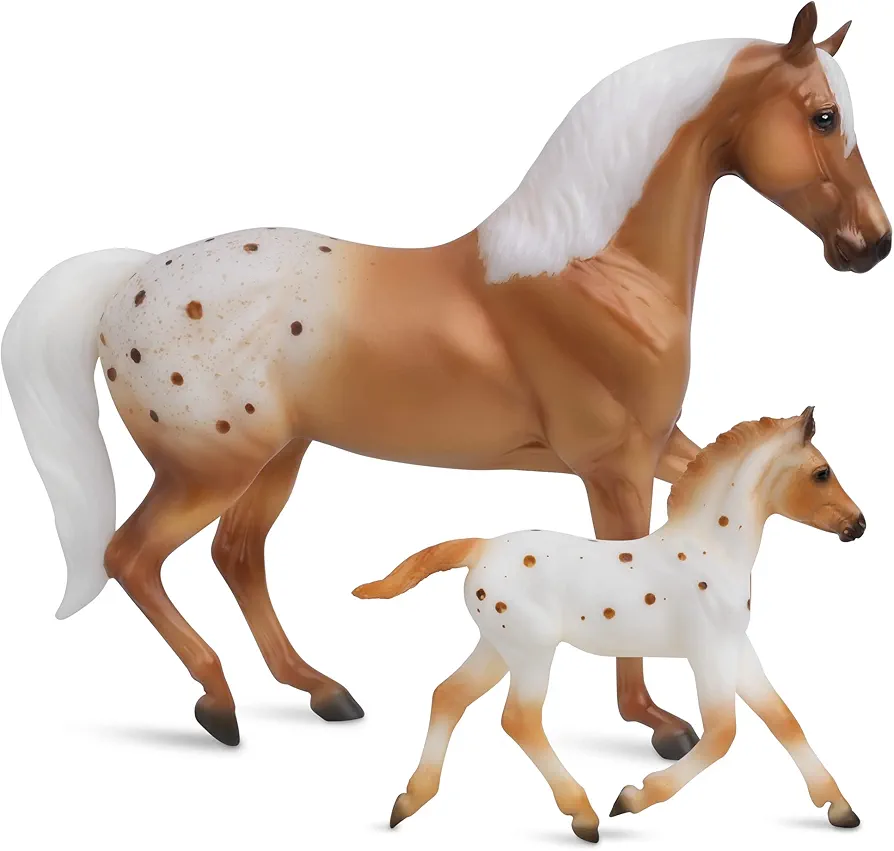 Breyer Horses Freedom Series Effortless Grace | Horse and Foal Set | Horse Toy | 9.75" x 7" | 1:12 Scale | Model #62224