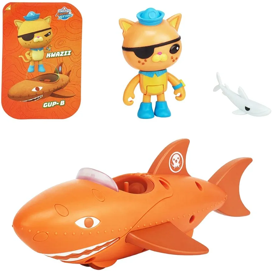 OCTONAUTS Kwazii & Gup B Adventure Pack, Multicolor