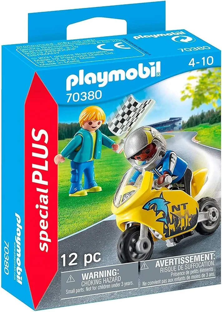 Playmobil 70380 Kids with Mini-Moto