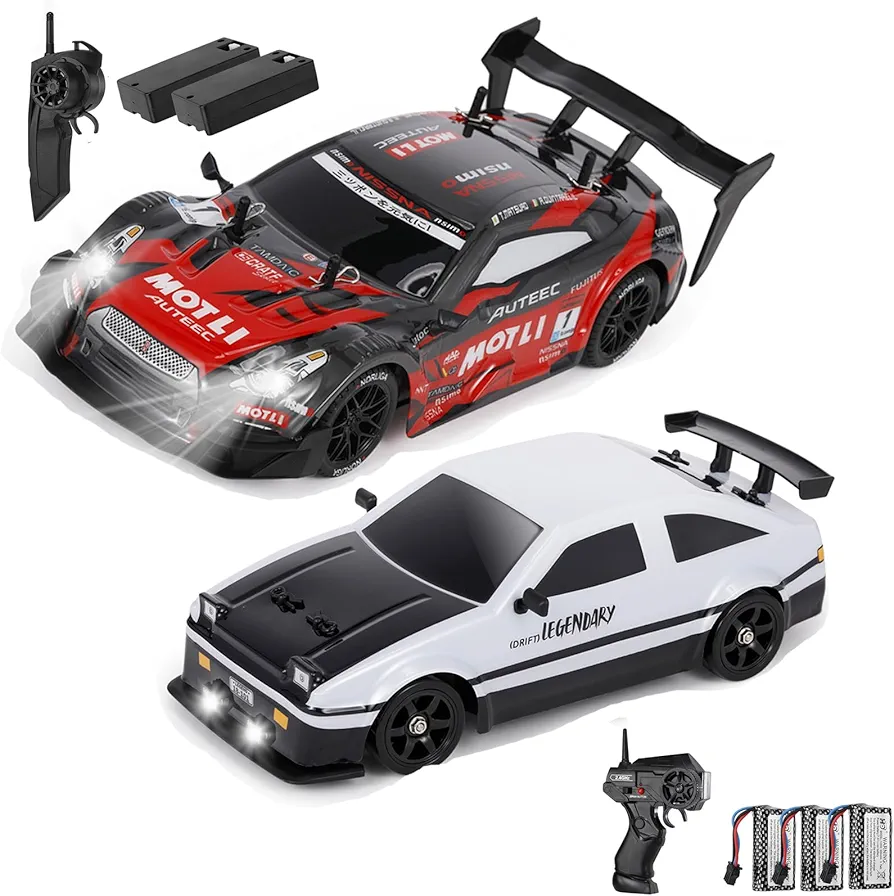 1:18 &1:16 Scale RC Drift Car 2024 New Upgrade High Speed 4WD Racing Car