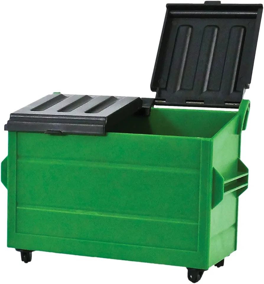 Green Dumpster for WWE & AEW Wrestling Action Figures