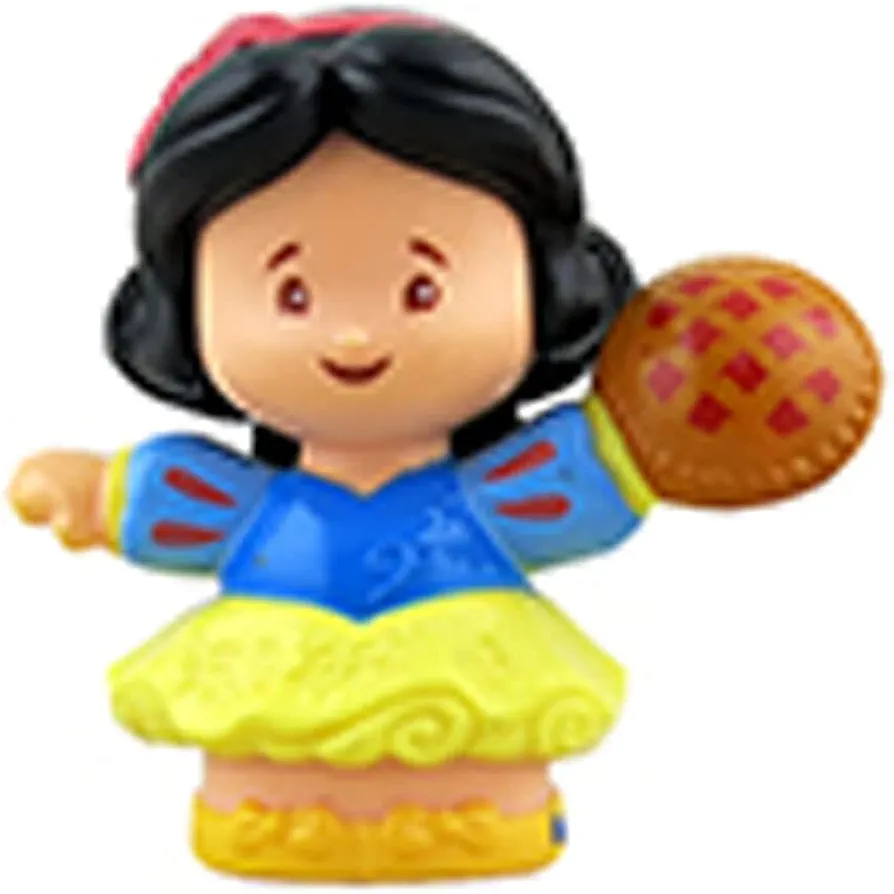 Replacement Part for Fisher-Price Little People Princess Figure Pack - GKG98 ~ Replacement Snow-White Figure ~ Holding A Pie ~ Works with Other Playsets As Well!