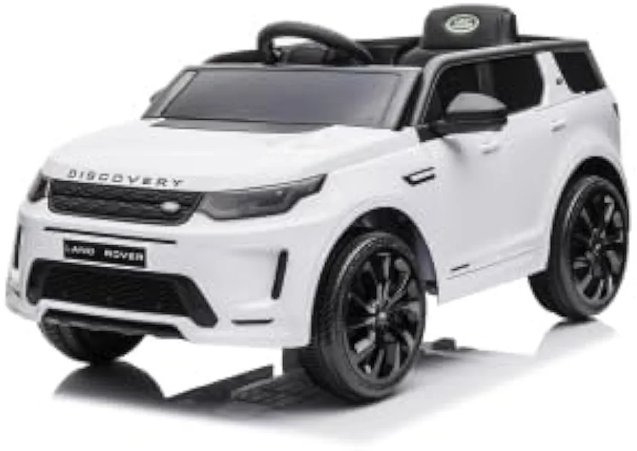 Licensed Land Rover Kids Electric Car, Ride On Car, 12V Ride On Toy for Kids 3-8, Kids Electric Car with Parent Remote Control, Music Player, Mp3 Player, Led