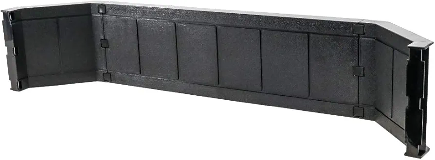 Deluxe Black Ring Guard Rail Barricade Set for Wrestling Action Figures