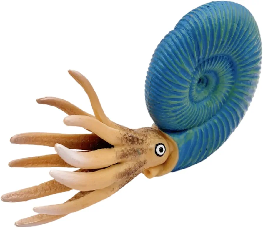 EXCEART Nautilus Model Ocean Animals Kid Toy Tabletop Miniatures Boy Toys Ocean Toys Kidcraft Playset Figurines for Kids Sea Animals Sea Creatures Model Desktop Decorate Child Plastic