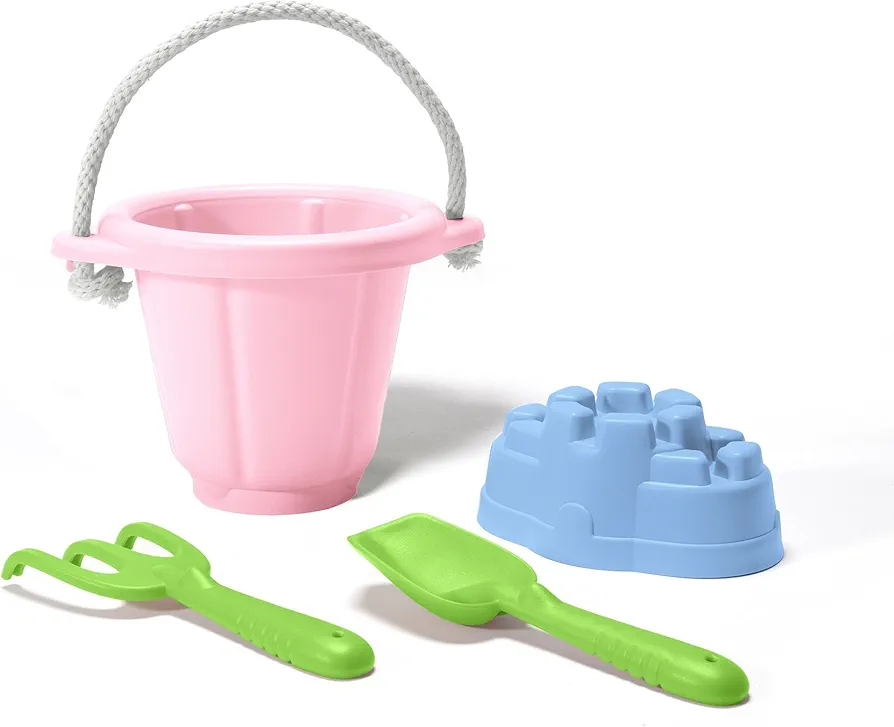 Green Toys Sand Play Set, Pink