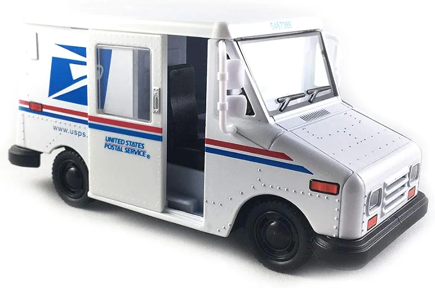 1987 United States Postal Service Truck USPS LLV 5 Inch Die Cast Metal 1:36 Scale