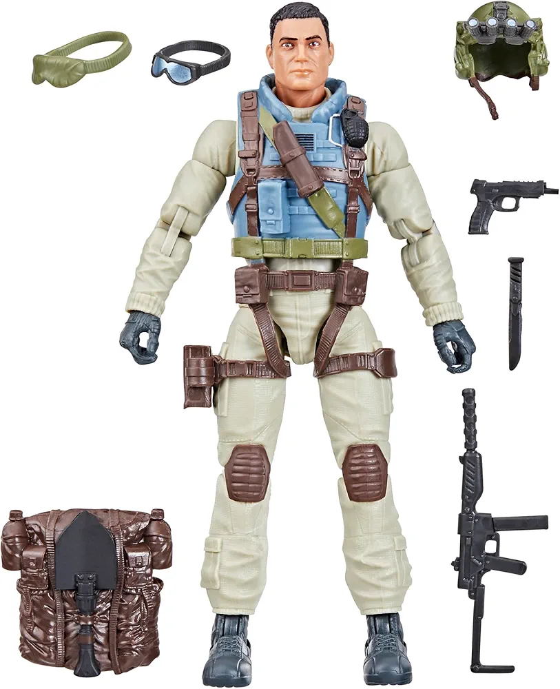 G.I. Joe Classified Series #115, Franklin Airborne Talltree, Collectible 6 Inch Action Figure with 10 Accessories