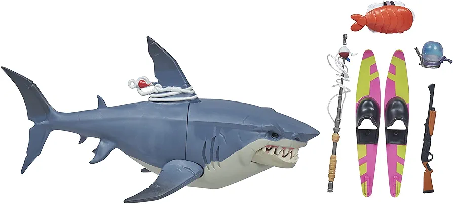 FORTNITE Hasbro Victory Royale Series Upgrade Shark Collectible Action Figure with Accessories - Ages 8 and Up, 6-inch