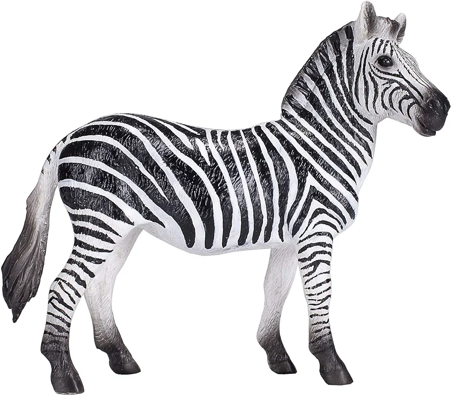 MOJO Zebra Mare Realistic International Wildlife Hand Painted Toy Figurine