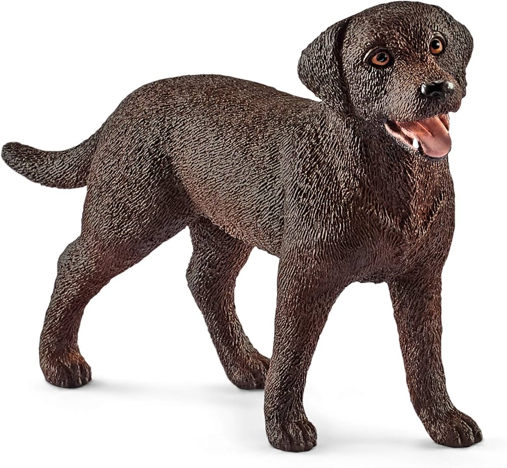 Schleich Farm World, Realistic Animal Toys for Kids and Toddlers, Labrador Retriever Dog Toy Figurine, Ages 3+