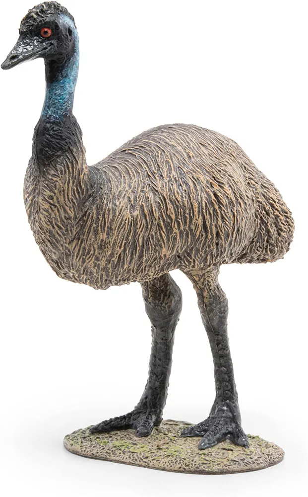 Papo -Hand-Painted - Figurine -Wild Animal Kingdom -Emu -50272 -Collectible - for Children - Suitable for Boys and Girls- from 3 Years Old