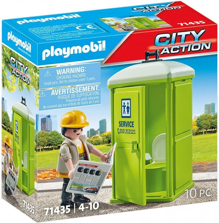 PLAYMOBIL City Action Mobile Toilet (Bajamaja) - 71435