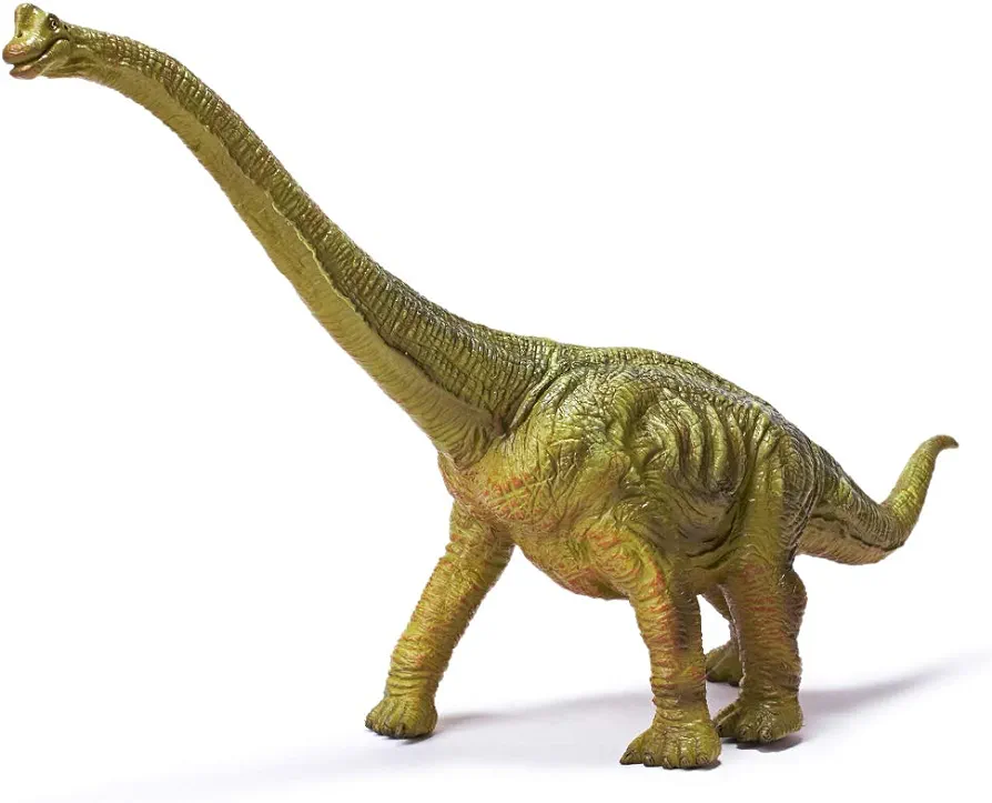 13" Brachiosaurus Dinosaur Toys Jurassic Figure Toy for Kids World Safe Odorless Hand-Painted Figurines Realistic Design Replica Collectors Gift Ages 3 +