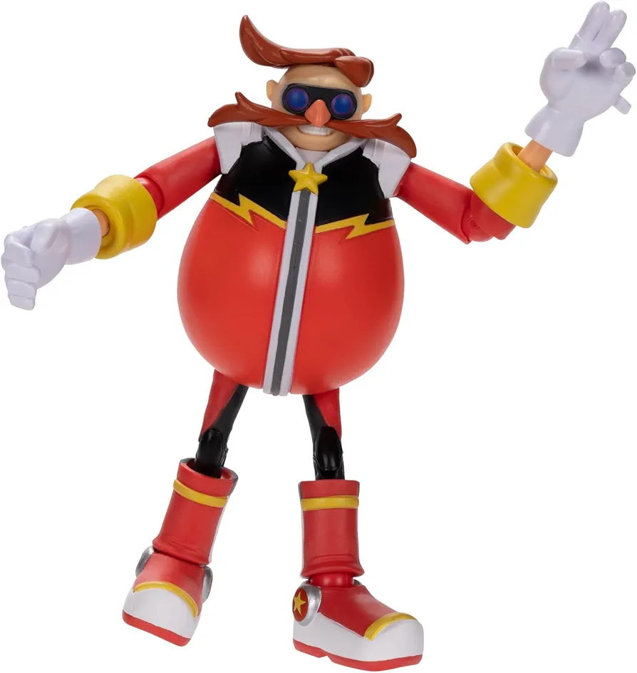 Sonic Prime 5" Articulated Action Figure - Mr. Dr. Eggman